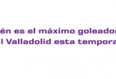 ¿Quién es el máximo goleador del Real Valladolid esta temporada?