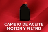 Cambio de aceite Motor y Filtro