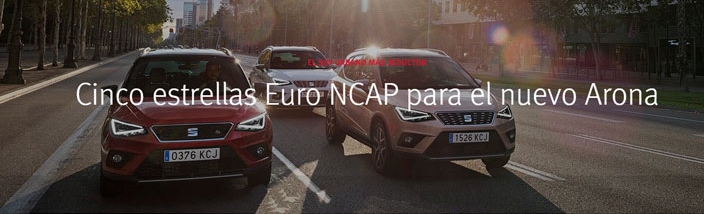 Cinco estrellas Euro NCAP para el nuevo Arona